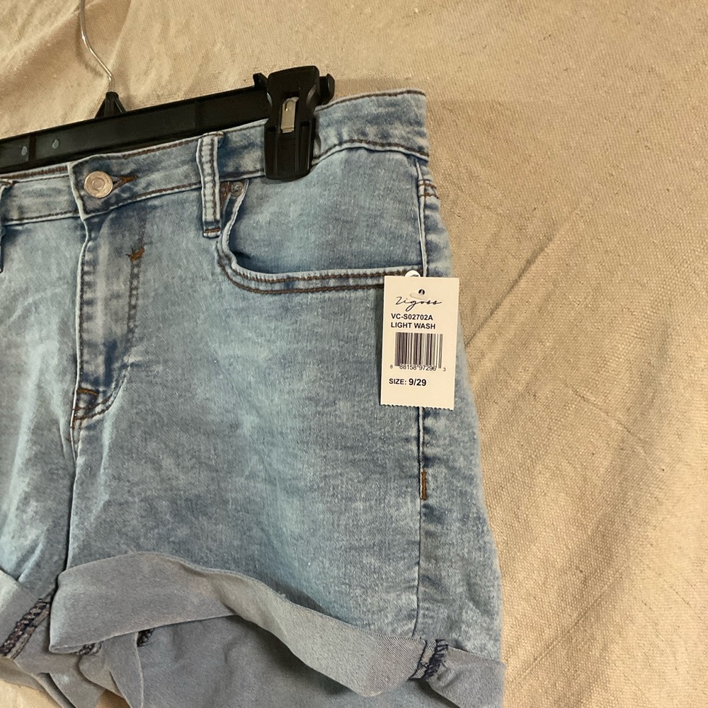 NWT Light Blue Jean Shorts - Picture 3 of 6